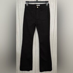 H&M Black Flare Pant Front pockets